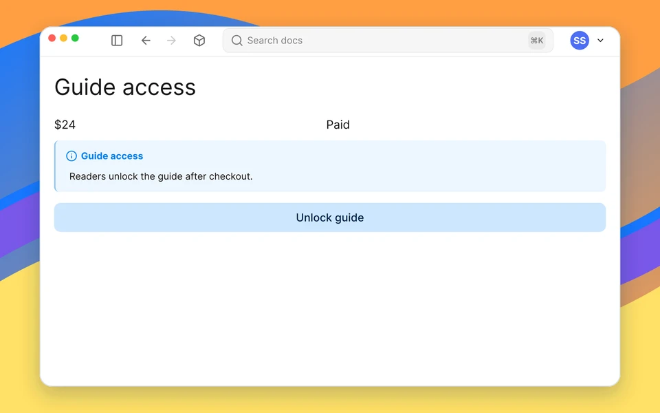 Costo per l'accesso a contenuti di valore