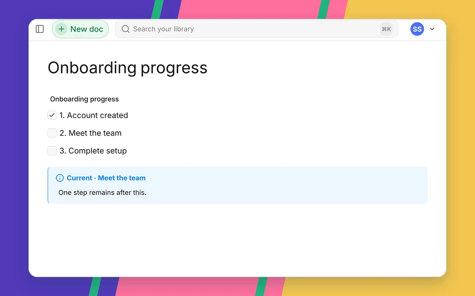 Make progress easy to understand